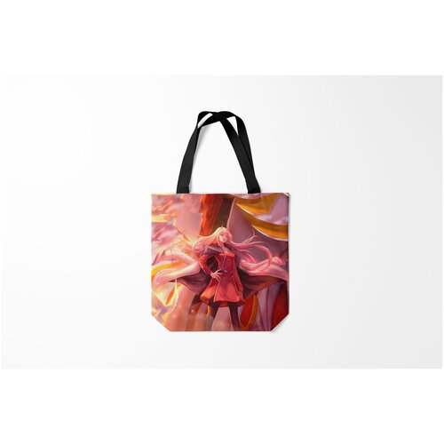 фото Сумка-шоппер / 40х40 см / аниме / darling in the franxx art burnettie