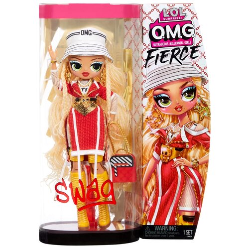 Кукла L.O.L. Surprise OMG Fierce Swag, 585244 красный l o l surprise omg fierce dolls xoxo neonlicious