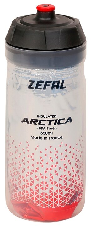 Фляга Zefal Arctica 55 Bottle Silver/Red