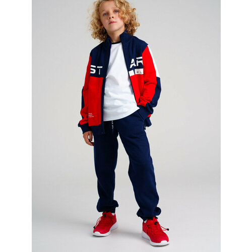 фото Брюки playtoday, размер 152, синий