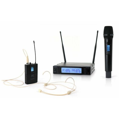 Радиосистема AuraSonics STAGE 202 MIX с ручным микрофоном и головной гарнитурой 1757200₽