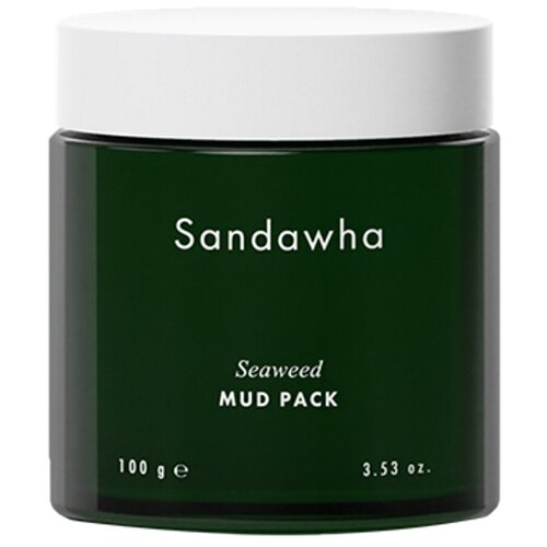 SANDAWHA, Маска очищающая с глиной и морскими водорослями, 100 гр