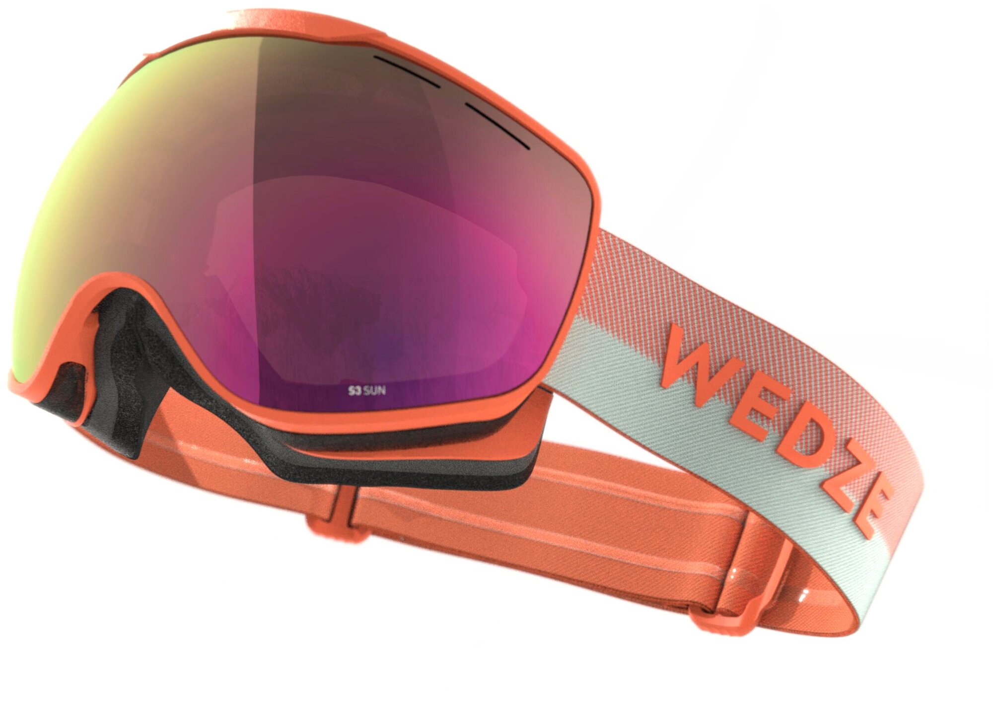 Сноубордическая лыжная маска Decathlon Wedze G 900