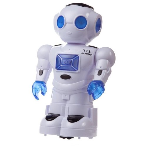Купить Робот электромеханический, свет/звук Junfa 2629-T11A, JinXiangHuang, белый, пластик