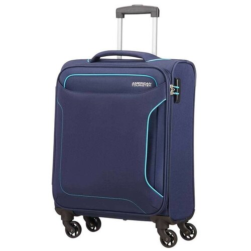 фото Чемодан american tourister holiday heat 38 л, синий