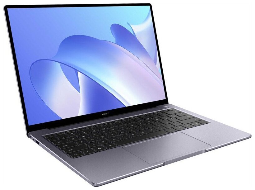 Ноутбук Huawei MateBook 14 53012NVN AMD Ryzen 5 5500U 21 GHz - 40 GHz 16384 Mb 14 2160х1440 512 Gb SSD DVD нет AMD Radeon Graphics Windows 11 Home серый
