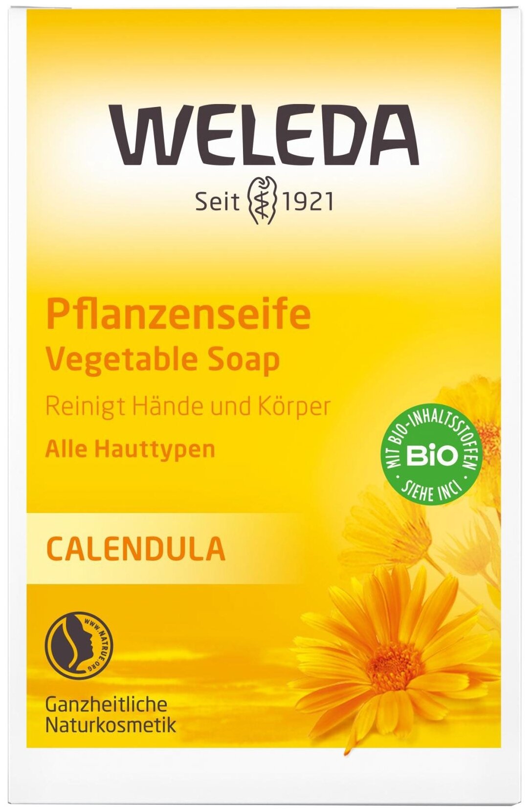 Weleda Растительное детское мыло с календулой 100 г , мод. 108