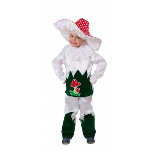 Костюм Грибок для мальчика (12456) 134 см детский костюм мухомора pug 09