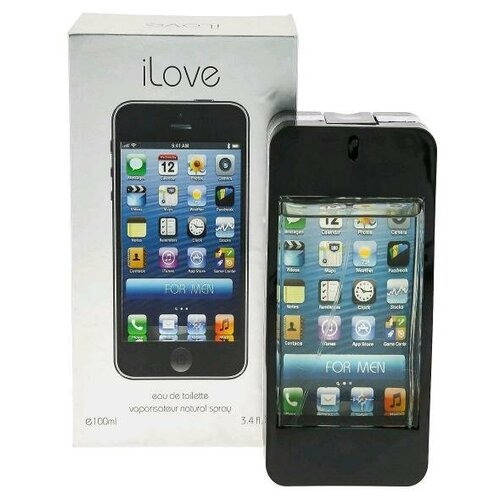 Кпк Парфюм men I Phone - I Love Grey Туалетная вода 100 мл.