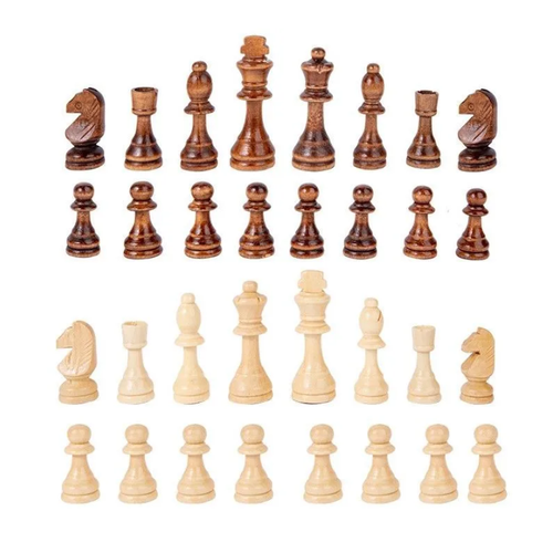 Шахматные фигуры Стаунтон без утяжеления шахматные фигуры стаунтон композит черные большие без доски