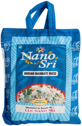 Рис Nano Sri Басмати непропаренный, 1 кг