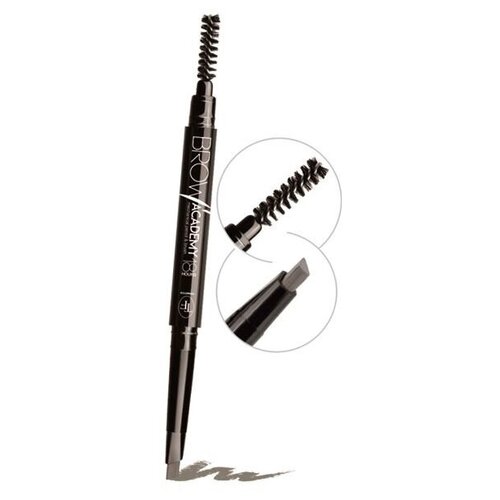 TF Cosmetics Карандаш для бровей Brow Academy, оттенок 305 Smoky Grey карандаш для бровей tf cosmetics brow academy 1 5 мл