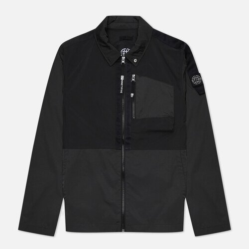 Мужская куртка ветровка ST-95 Parsec Overshirt чёрный, Размер S