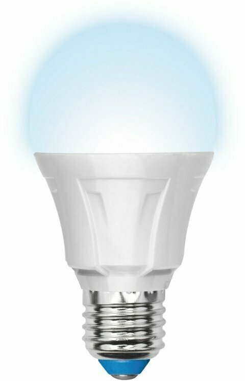 Светодиодная лампа шар A60 Белый дневной 11W UL-00000688 LED-A60-11W/NW/E27/FR/DIM PLP01WH Диммируемая Palazzo