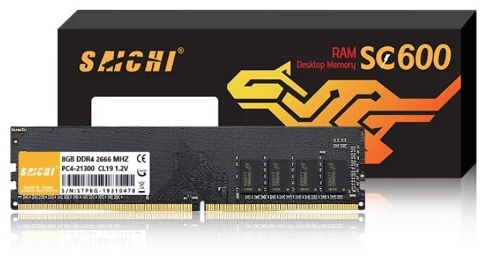 Оперативная память SAICHI 8gb DDR4 2666MHz CL19