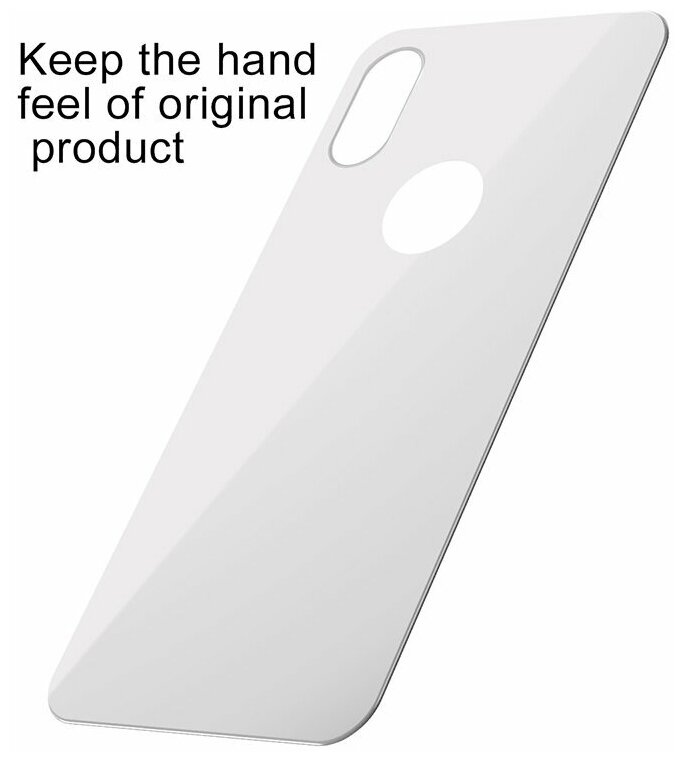 Защитное стекло Baseus (SGAPIPH65-BM02) для iPhone Xs Max (White) - фото №7
