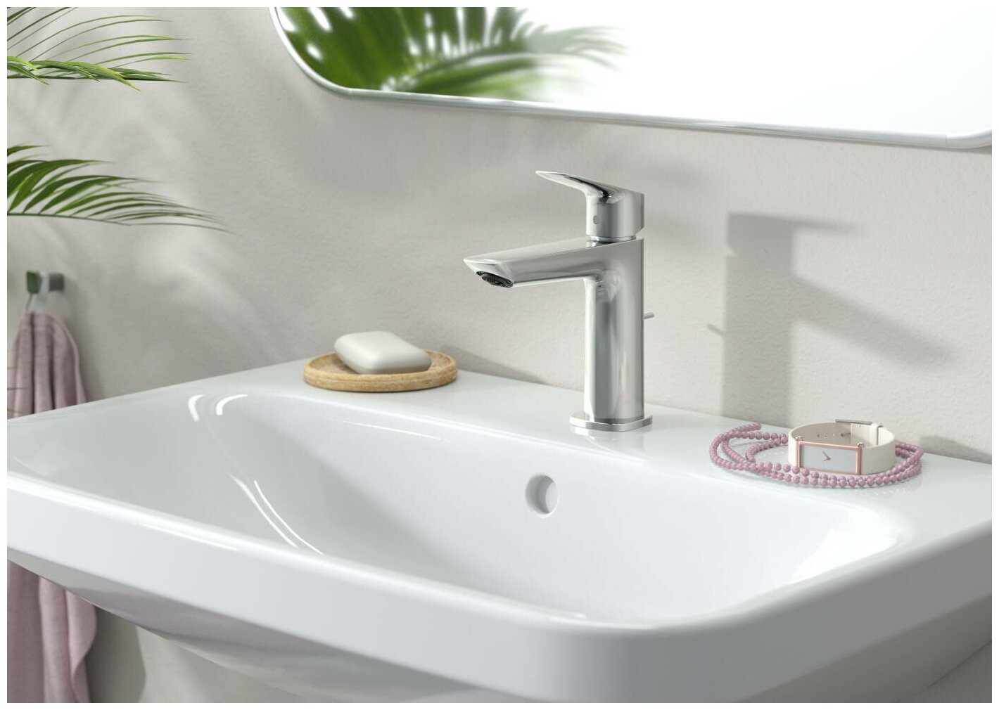 Смеситель для раковины Hansgrohe Logis Fine 71251000