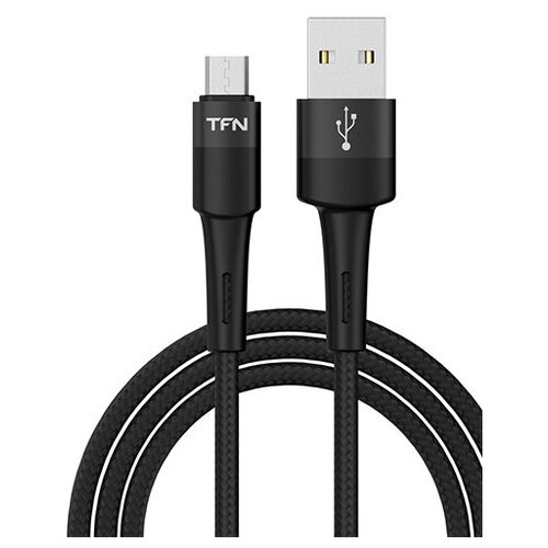 Кабель TFN USB - Micro USB 1.2m. 2A Black (TFN-C-ENV-MIC1MBK) 