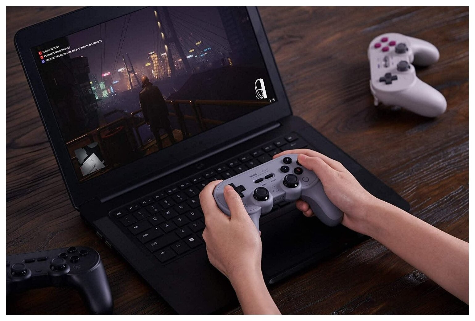 Геймпад 8BitDo Pro 2 (Gray edition)