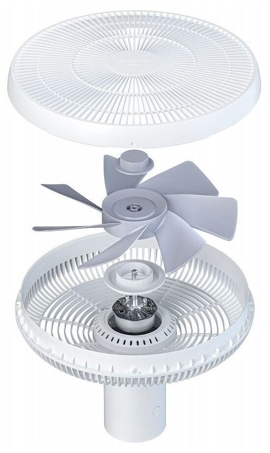 вентилятор напольный SMARTMI Standing Fan 3 с аккумулятором белый - фото №17