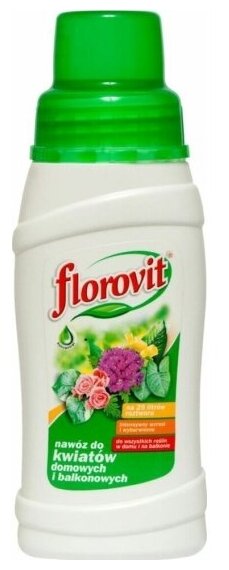 Удобрение жидкое Florovit , для домашних и балконных цветов, 250мл
