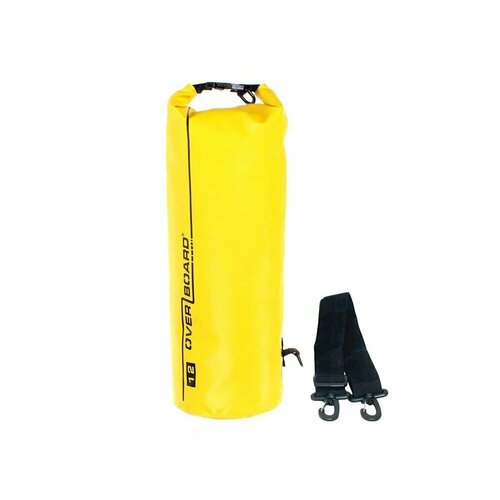 Водонепроницаемый гермомешок (с плечевым ремнем) OverBoard OB1003 - Waterproof Dry Tube Bag -12L гермомешок overboard dry tube bag blue 12 литров