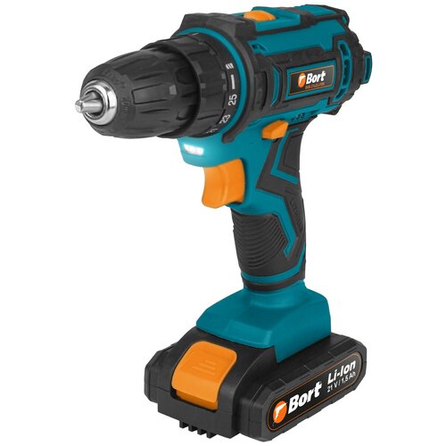 Дрель-шуруповерт аккумуляторная Bort BAB-21x2Li-FDK 494000₽