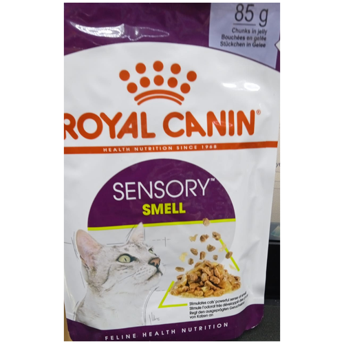 Влажный корм для кошек Royal Canin Sensory Smell (сенсори запах), стимулирующий обонятельные рецепторы , кусочки в желе, пауч 85 г х 12 шт влажный корм для кошек royal canin sensory smell сенсори запах стимулирующий обонятельные рецепторы кусочки в желе пауч 85 г х 12 шт