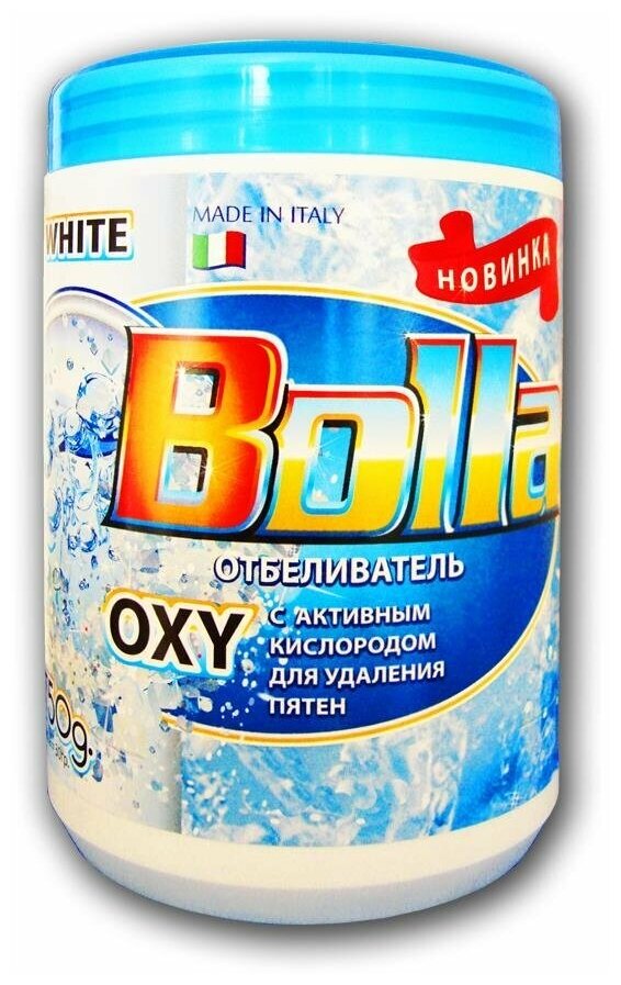Отбеливатель BOLLA OXY для белого белья с активным кислородом —  .