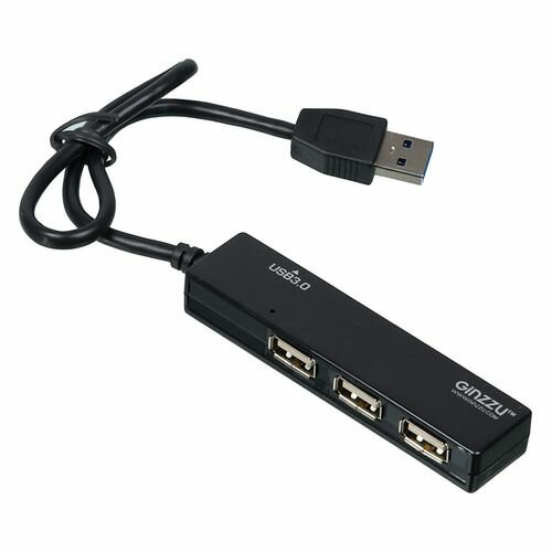 USB-концентратор Ginzzu GR-334UB разъемов: 4