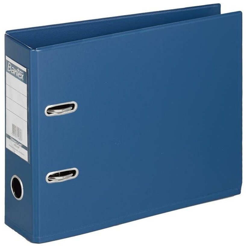 Папка-регистратор Bantex 1453-01, формат А5, горизонтальная, 70 мм, темно-синий