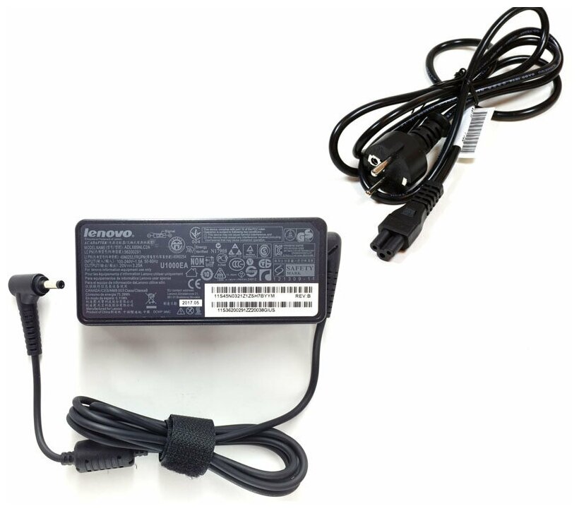 Для Lenovo IdeaPad 110-15AST / 80TR Зарядное устройство блок питания ноутбука (Зарядка адаптер + кабельшнур)