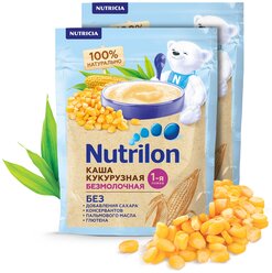 Каша Nutrilon (Nutricia) безмолочная кукурузная, с 5 месяцев, 180 г