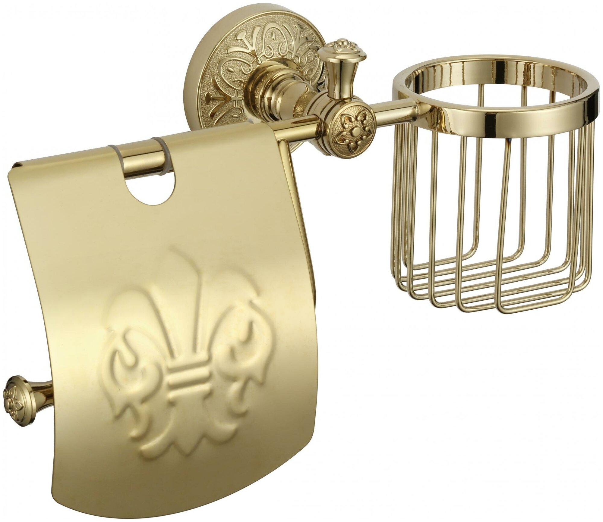 Держатель для туалетной бумаги и освежителя Savol 58b (S-L05851B)