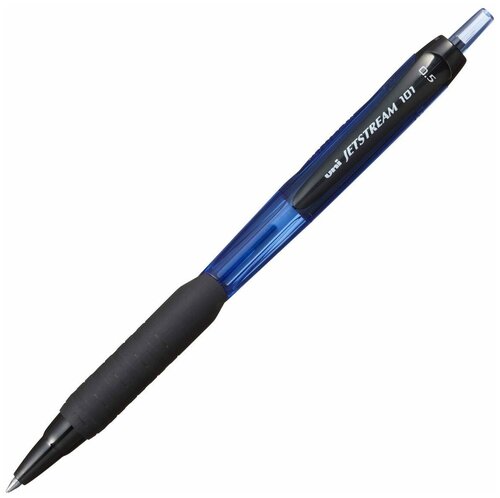 Uni Mitsubishi Pencil Ручка шариковая JetStream, 0.5 мм (SXN-101-05), SXN-101-05 BLUE, cиний цвет чернил, 1 шт.