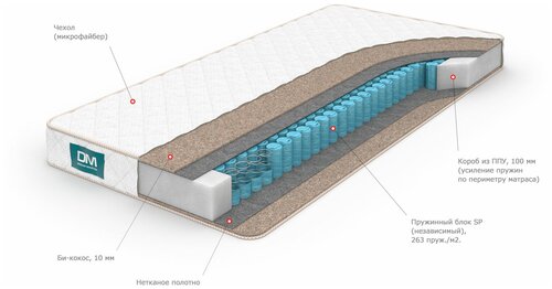 Матрас Dream Master Кантри 6 SP 180х200