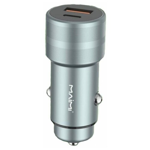 Автомобильное зарядное устройство Maimi CC110 PD Quick charger (36W) Grey