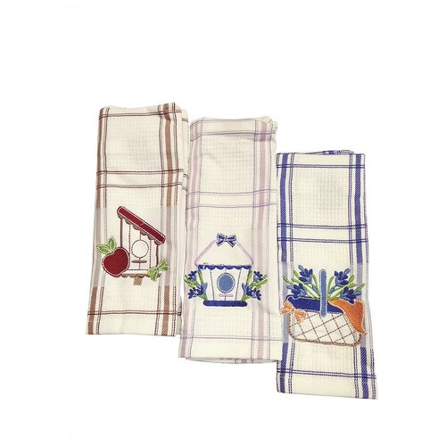 фото Набор полотенец для кухни 3 шт. сирия, dis.3/21 vingi