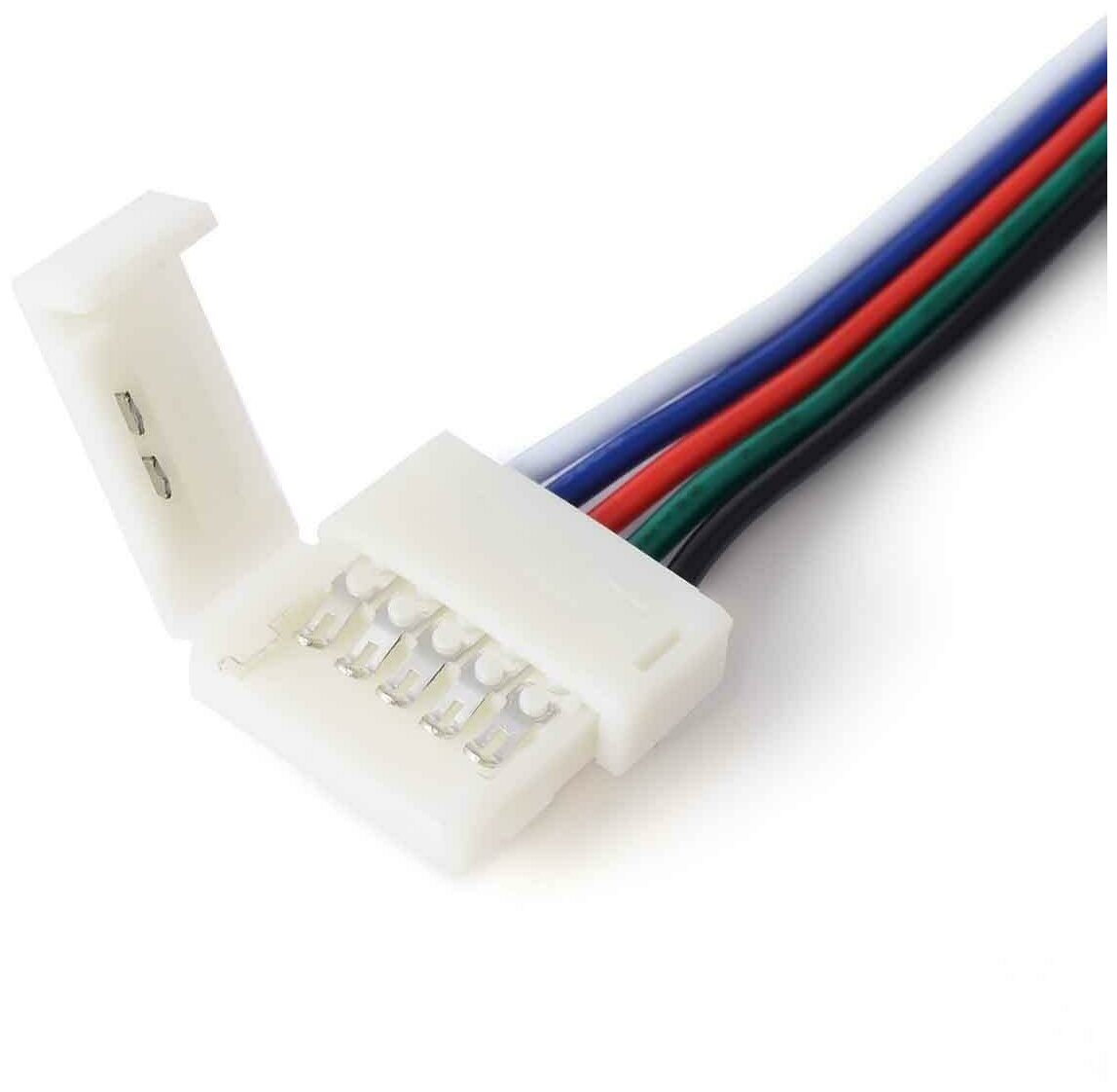 Комплект коннекторов APEYRON для RGBW светодиодной ленты 12, c AWG22+GRBW кабелем 09-74