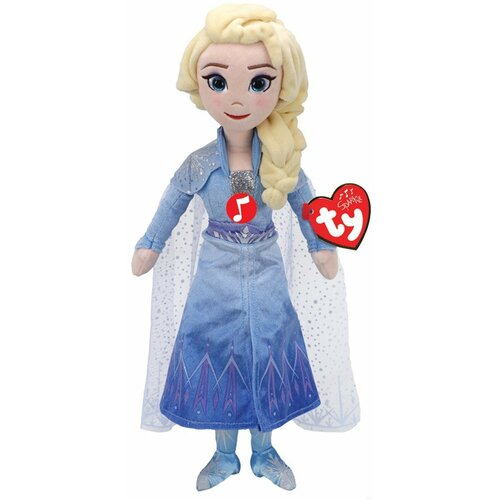 Мягкая игрушка со звуком принцесса Эльза Холодное Сердце 2 .