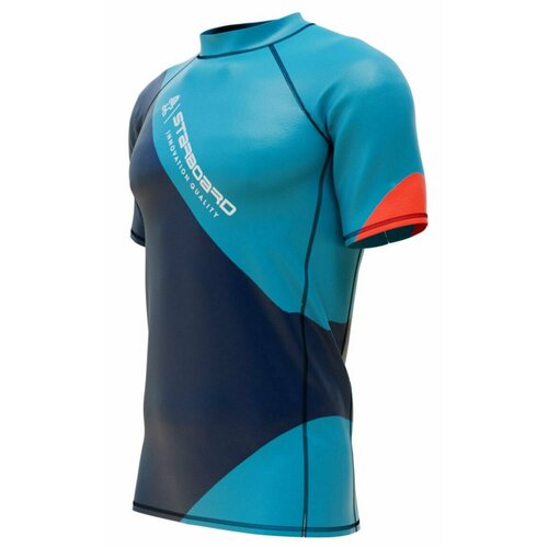 Лайкра Starboard Mens Short Sleeve Lycra Teal