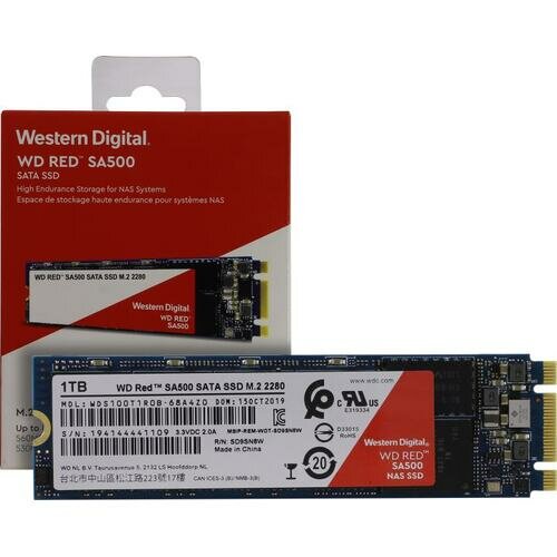 SSD Western digital Red SA500 1 Тб WDS100T1R0B