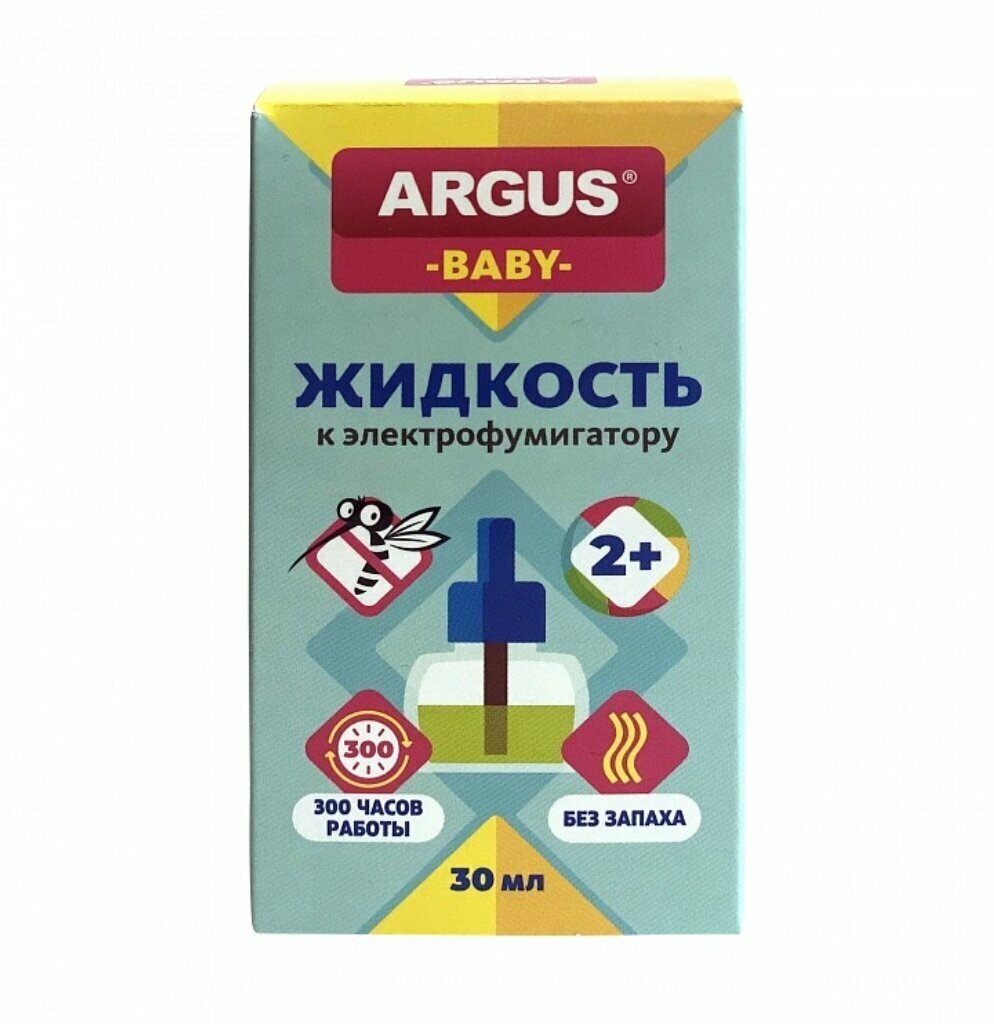 Жидкость для фумигатора ARGUS BABY от комаров