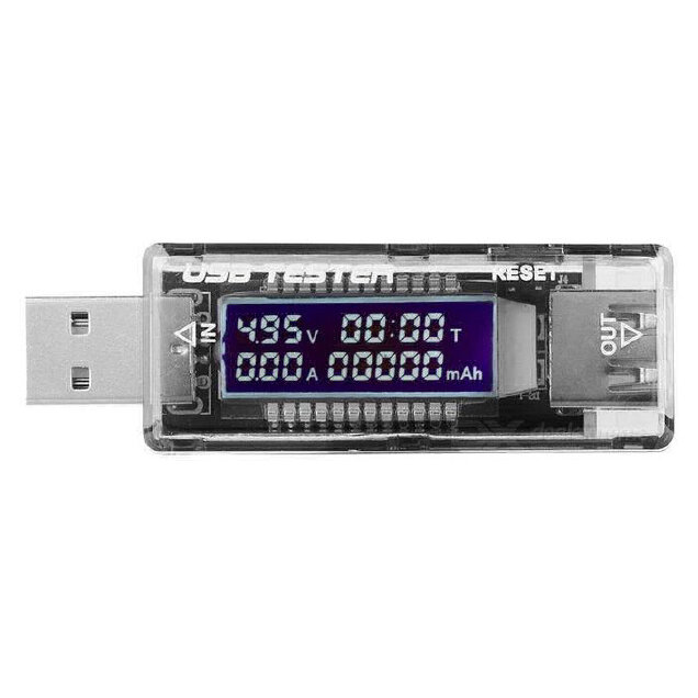 Тестер USB Keweisi KWS-V21, 4-20 В, 0-3 А