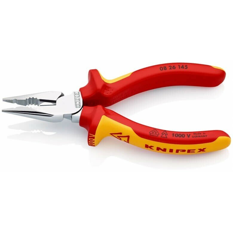 Пассатижи Knipex удлиненные KN-0826145 желтый красный 145