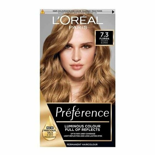 LOreal Paris Preference стойкая краска для волос, 7.3 Марсель