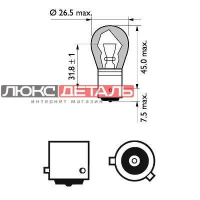 Автолампа накаливания Philips - фото №19