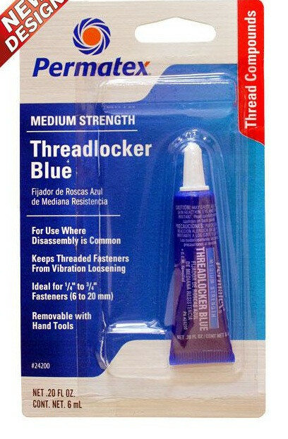 Фиксатор резьбовых соединений средней фиксации разъемный PERMATEX Threadlocker Blue 09178/19960/24200/24206/24240