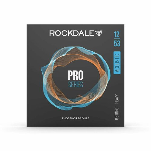 Струны для акустической гитары ROCKDALE PRO 12-53 струны для акустической гитары фосфорная бронза 11 52 rockdale rfs 1152