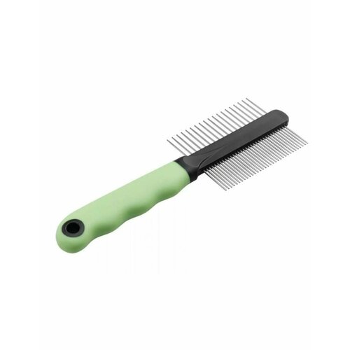 Гребень Ferplast GRO 5792 с ручкой двухсторонний для кошек